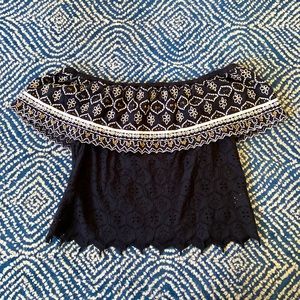 Anthropologie off the shoulder top